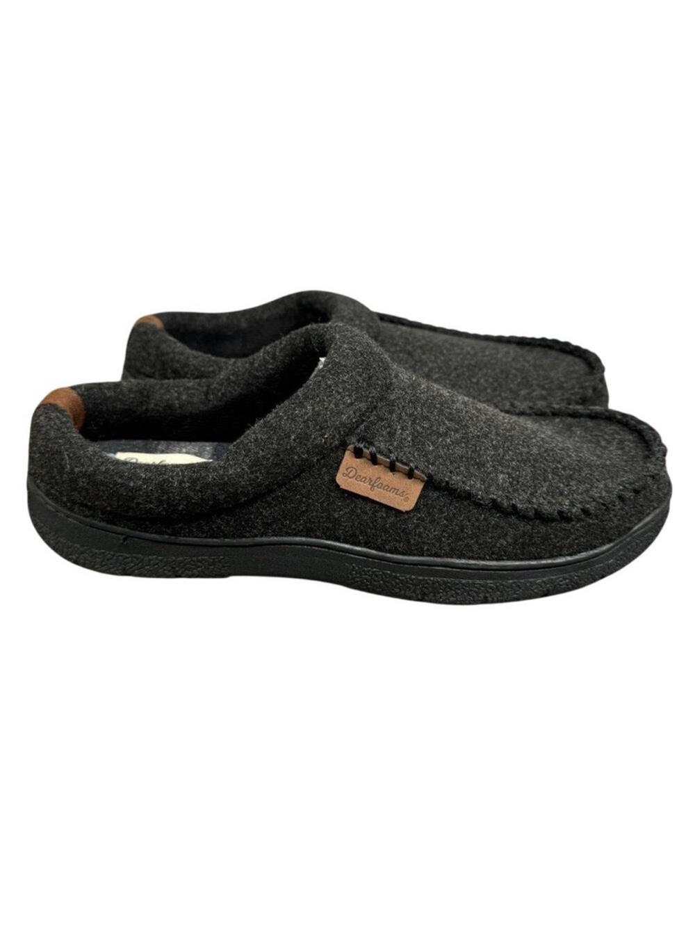 Dearfoam Men’s Slippers Size L ( 11-12) NEW # Box 195